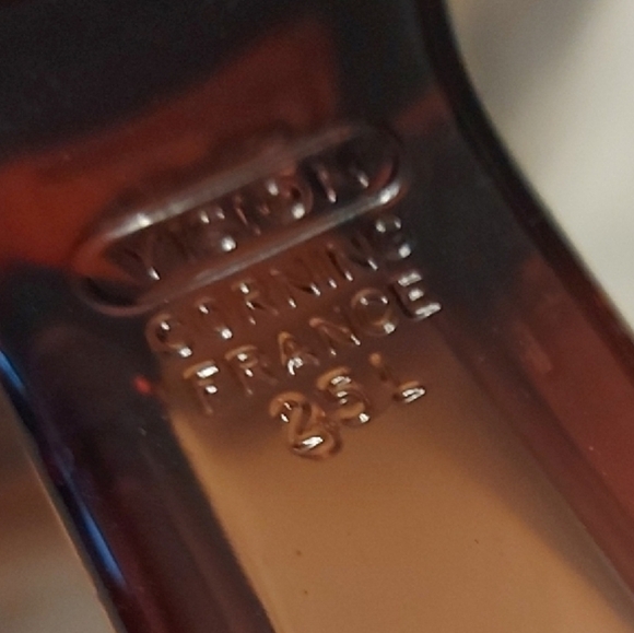 Vintage Coringware France Vision Amber Glass Saucepan with Lid - Picture 2 of 2